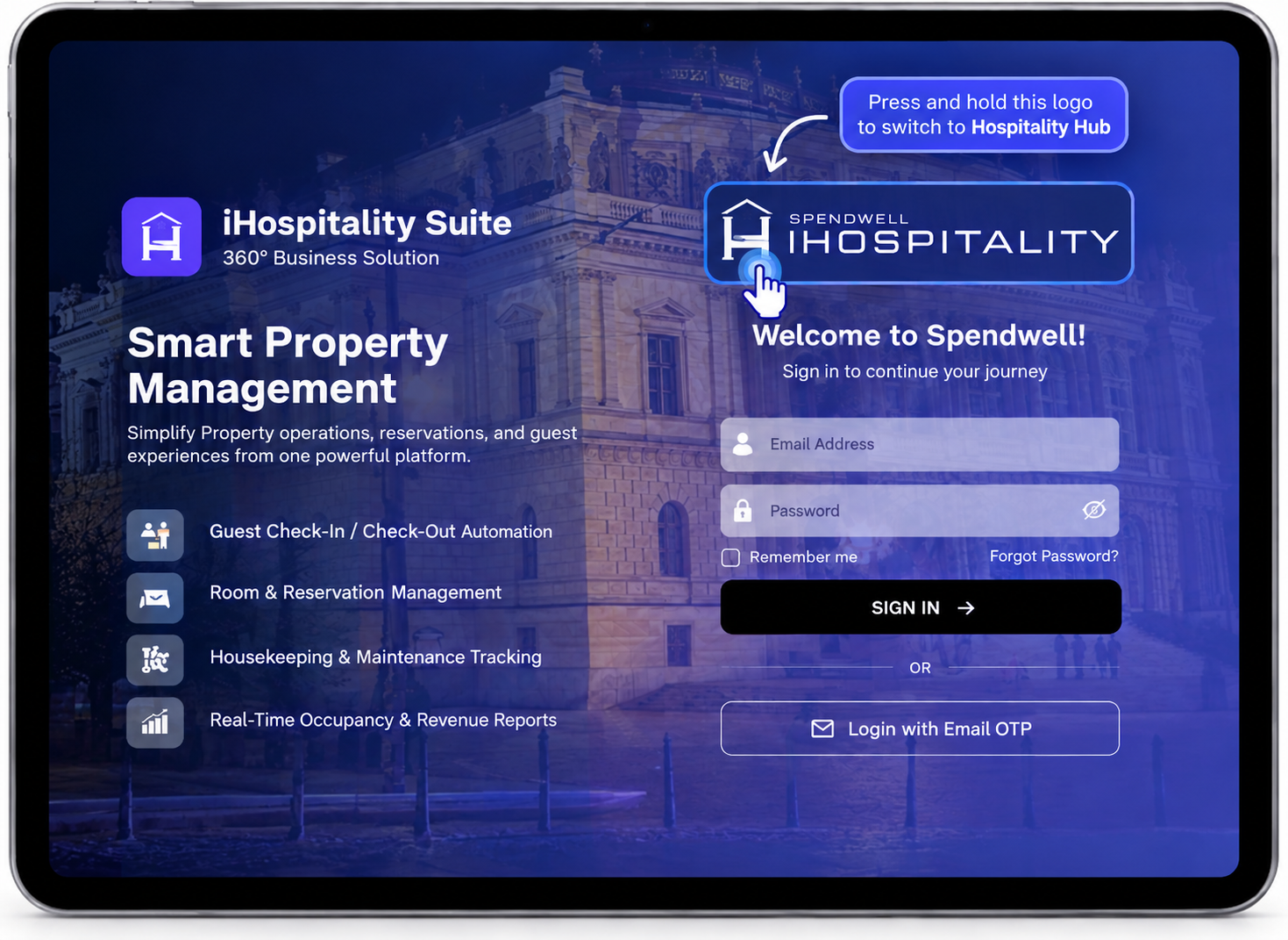 iHospitality Hub Switch